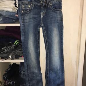 Bootcut girl jeans